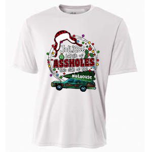 Jolliest Bunch Of Assholes This Side Of The Nut House Cooling Performance Crew T-Shirt