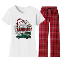 Jolliest Bunch Of Assholes This Side Of The Nut House Women's Flannel Pajama Set