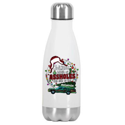 Jolliest Bunch Of Assholes This Side Of The Nut House Stainless Steel Insulated Water Bottle