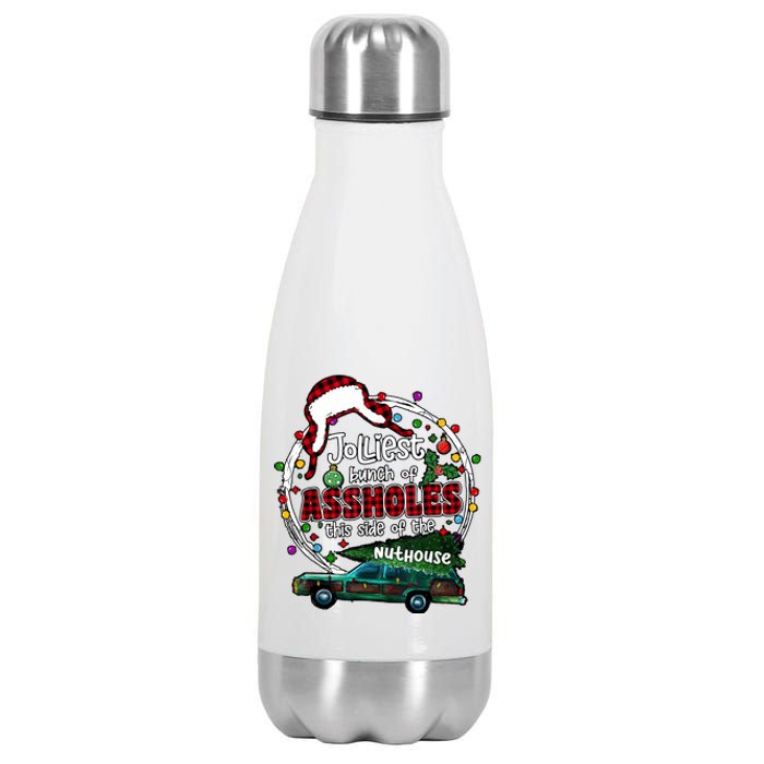 Jolliest Bunch Of Assholes This Side Of The Nut House Stainless Steel Insulated Water Bottle