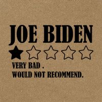 Joe Biden One Star Review Very Bad Would Not Recommend Cotton Canvas Backpack