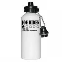 Joe Biden One Star Review Very Bad Would Not Recommend Aluminum Water Bottle