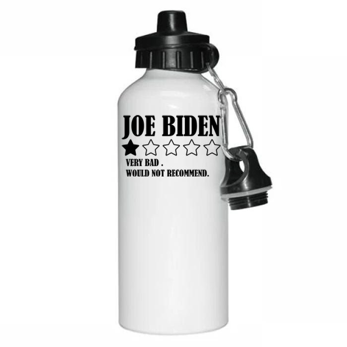 Joe Biden One Star Review Very Bad Would Not Recommend Aluminum Water Bottle