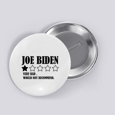 Joe Biden One Star Review Very Bad Would Not Recommend Button