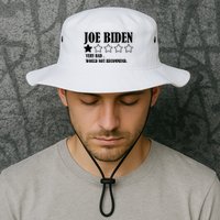 Joe Biden One Star Review Very Bad Would Not Recommend Bucket Hat