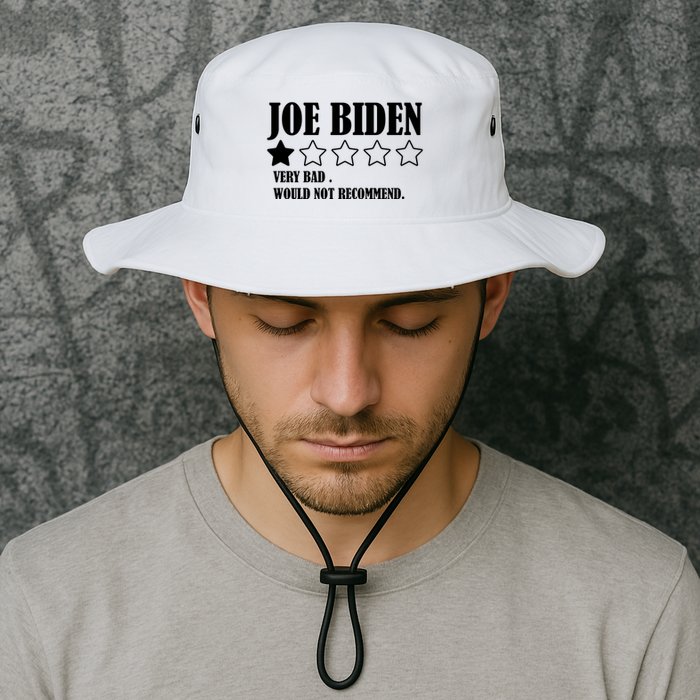 Joe Biden One Star Review Very Bad Would Not Recommend Bucket Hat