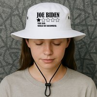 Joe Biden One Star Review Very Bad Would Not Recommend Bucket Hat
