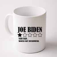 Joe Biden One Star Review Very Bad Would Not Recommend Coffee Mug