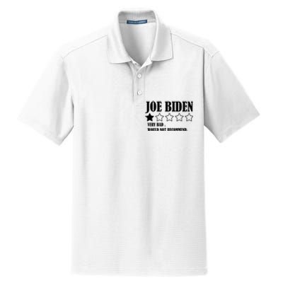 Joe Biden One Star Review Very Bad Would Not Recommend Dry Zone Grid Polo