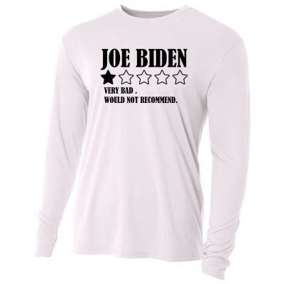 Joe Biden One Star Review Very Bad Would Not Recommend Cooling Performance Long Sleeve Crew