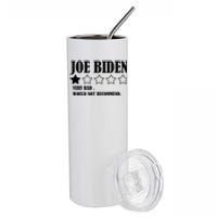 Joe Biden One Star Review Very Bad Would Not Recommend Stainless Steel Tumbler