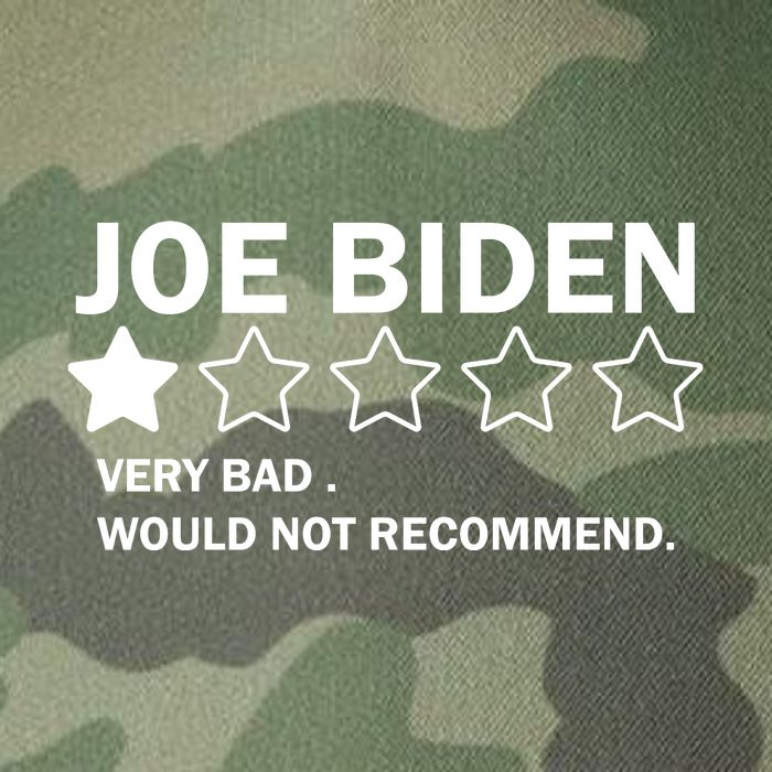 Joe Biden One Star Review Very Bad Would Not Recommend Legacy Tie Dye Trucker Hat