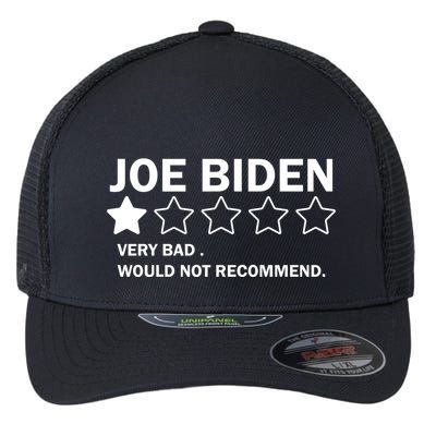 Joe Biden One Star Review Very Bad Would Not Recommend Flexfit Unipanel Trucker Cap