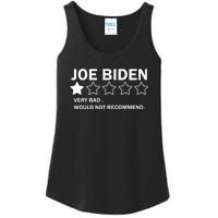 Joe Biden One Star Review Very Bad Would Not Recommend Ladies Essential Tank