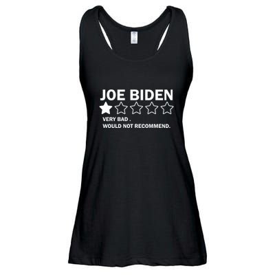Joe Biden One Star Review Very Bad Would Not Recommend Ladies Essential Flowy Tank