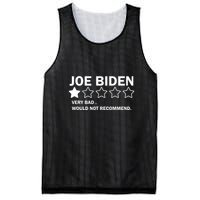 Joe Biden One Star Review Very Bad Would Not Recommend Mesh Reversible Basketball Jersey Tank