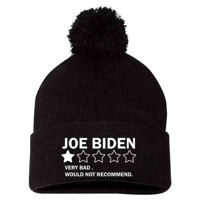 Joe Biden One Star Review Very Bad Would Not Recommend Pom Pom 12in Knit Beanie