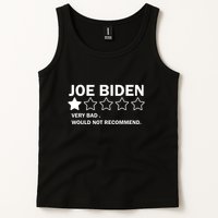 Joe Biden One Star Review Very Bad Would Not Recommend Tank Top
