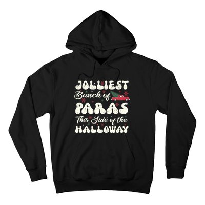 Jolliest Bunch Of Paras This Side Of The Hallway Xmas Hoodie