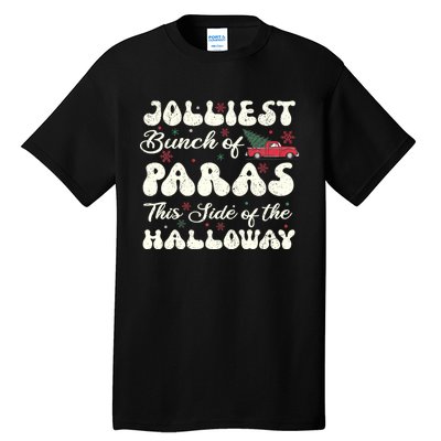 Jolliest Bunch Of Paras This Side Of The Hallway Xmas Tall T-Shirt