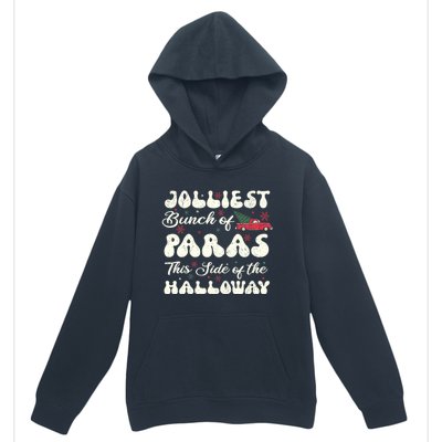 Jolliest Bunch Of Paras This Side Of The Hallway Xmas Urban Pullover Hoodie