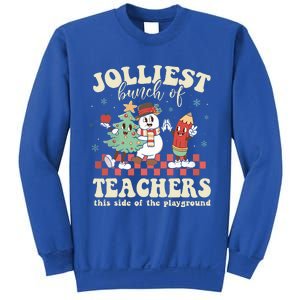 Jolliest Bunch Of Teachers This Side Of The Playground Xmas  Sweatshirt