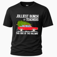 Jolliest Bunch Of Teachers This Side Of The Hallway Cooling Performance Crew T-Shirt