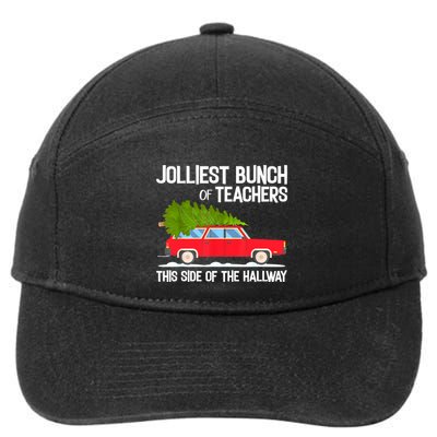 Jolliest Bunch Of Teachers This Side Of The Hallway 7-Panel Snapback Hat