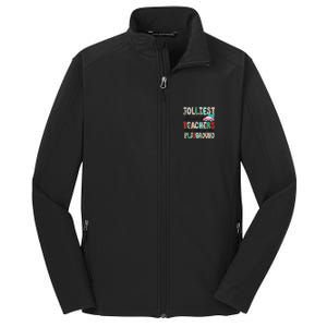 Jolliest Bunch Of Teachers This Side Of The Playground Xmas Core Soft Shell Jacket