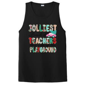 Jolliest Bunch Of Teachers This Side Of The Playground Xmas PosiCharge Competitor Tank