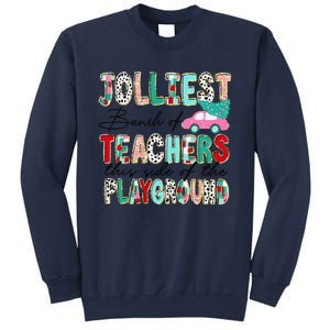 Jolliest Bunch Of Teachers This Side Of The Playground Xmas Sweatshirt