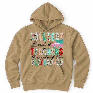 Jolliest Bunch Of Teachers This Side Of The Playground Xmas Hoodie