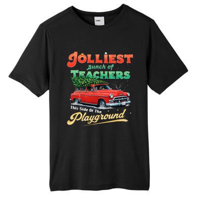 Jolliest Bunch Of Teachers This Side Of The Hallway Tall Fusion ChromaSoft Performance T-Shirt