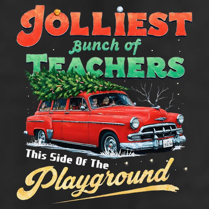 Jolliest Bunch Of Teachers This Side Of The Hallway 11oz C Handle Ceramic Mug