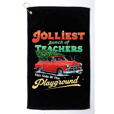 Jolliest Bunch Of Teachers This Side Of The Hallway Golf Towel