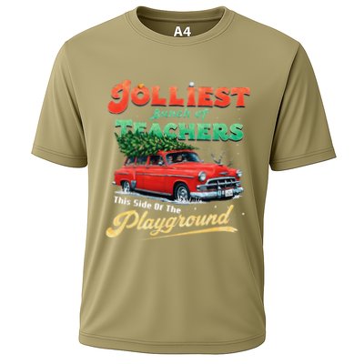 Jolliest Bunch Of Teachers This Side Of The Hallway Performance Shirt