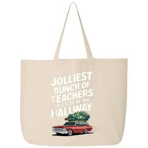 Jolliest Bunch Of Teachers This Side Of The Hallway Xmas 25L Jumbo Tote