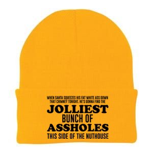 Jolliest Bunch Of Aholes Knit Cap Winter Beanie