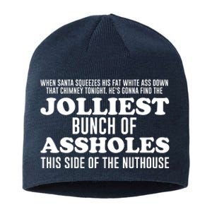 Jolliest Bunch Of Aholes Sustainable Beanie