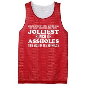 Jolliest Bunch Of Aholes Mesh Reversible Basketball Jersey Tank