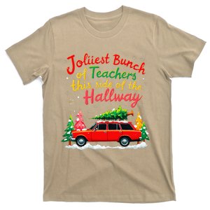 Jolliest Bunch Of Teachers This Side Of The Hallway Xmas T-Shirt