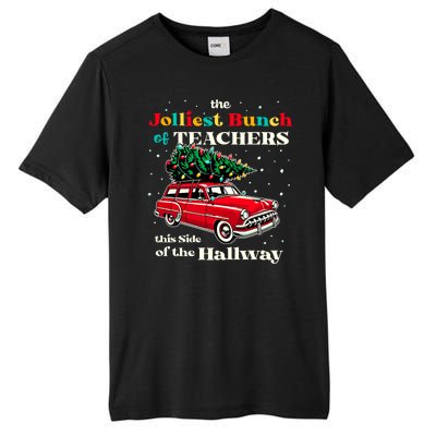 Jolliest Bunch Of Teachers This Side Of The Hallway Teacher Tall Fusion ChromaSoft Performance T-Shirt