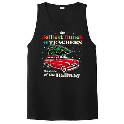 Jolliest Bunch Of Teachers This Side Of The Hallway Teacher PosiCharge Competitor Tank