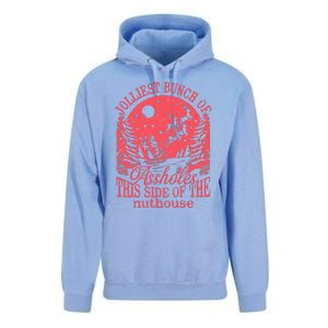 Jolliest Bunch Of Assholes This Side Of The Nuthouse Unisex Surf Hoodie