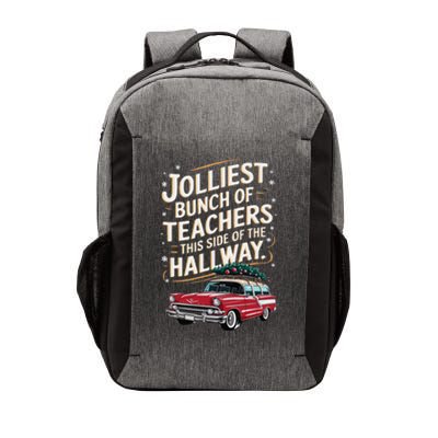 Jolliest Bunch Of Teachers This Side Of The Hallway Vector Backpack