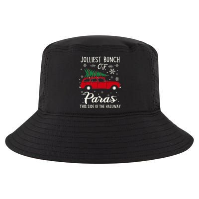 Jolliest Bunch Of Paras This Side Of The Hallway Xmas Cool Comfort Performance Bucket Hat