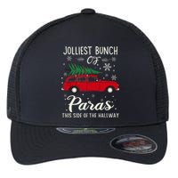 Jolliest Bunch Of Paras This Side Of The Hallway Xmas Flexfit Unipanel Trucker Cap