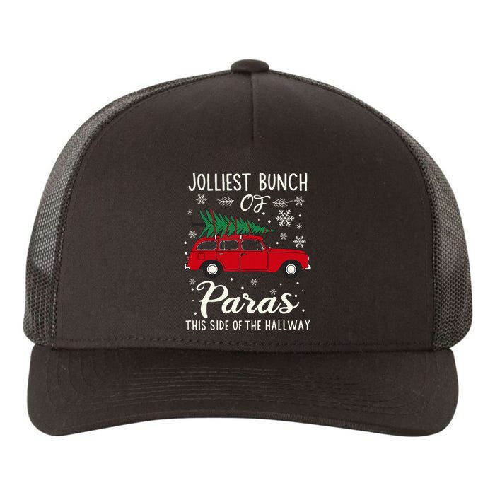 Jolliest Bunch Of Paras This Side Of The Hallway Xmas Yupoong Adult 5-Panel Trucker Hat