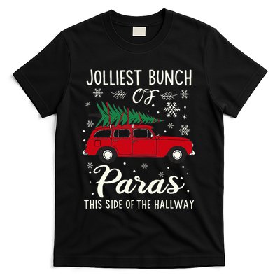 Jolliest Bunch Of Paras This Side Of The Hallway Xmas T-Shirt