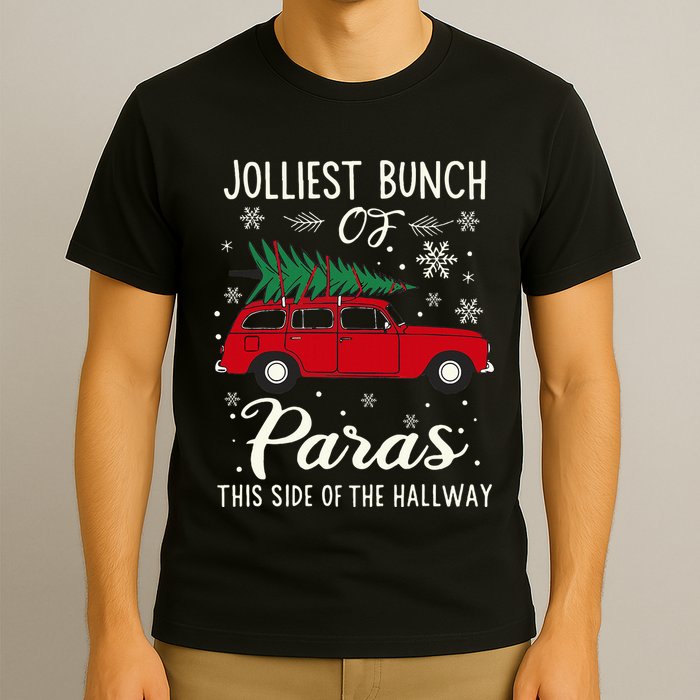 Jolliest Bunch Of Paras This Side Of The Hallway Xmas T-Shirt